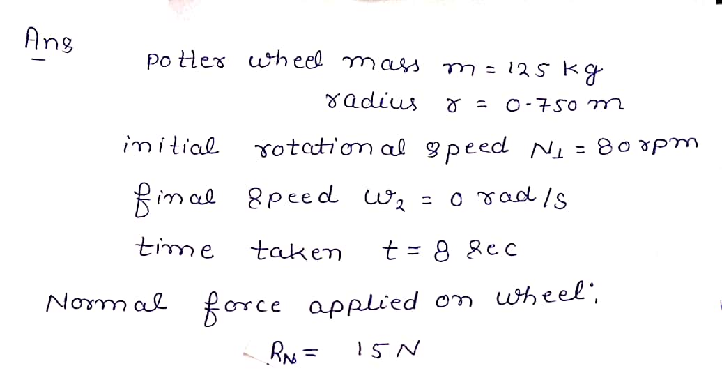 Physics homework question answer, step 1, image 1